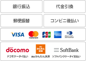 Կ  ͹ؿ ӥ˸ʧ visa mastercard jcb amex diners docomoɥ⥱ʧ au󤿤au󤿤 softbank եȥХ󥯥ʧ